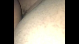 Creamy Backshots curved cock
