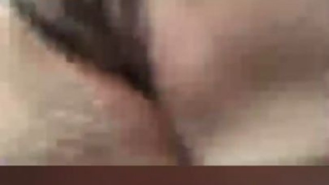 Thot plays with pussy and tits on periscope