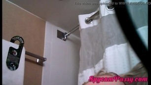 Hidden shower spy cam caught - SpycamPussy.com