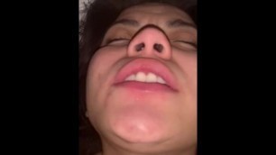 Latina does Anal & wants Spit in her Mouth