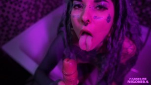 sex in Ultraviolet" Blowjob - Part one _ Marseline_Nigonika TOP Porn 2022